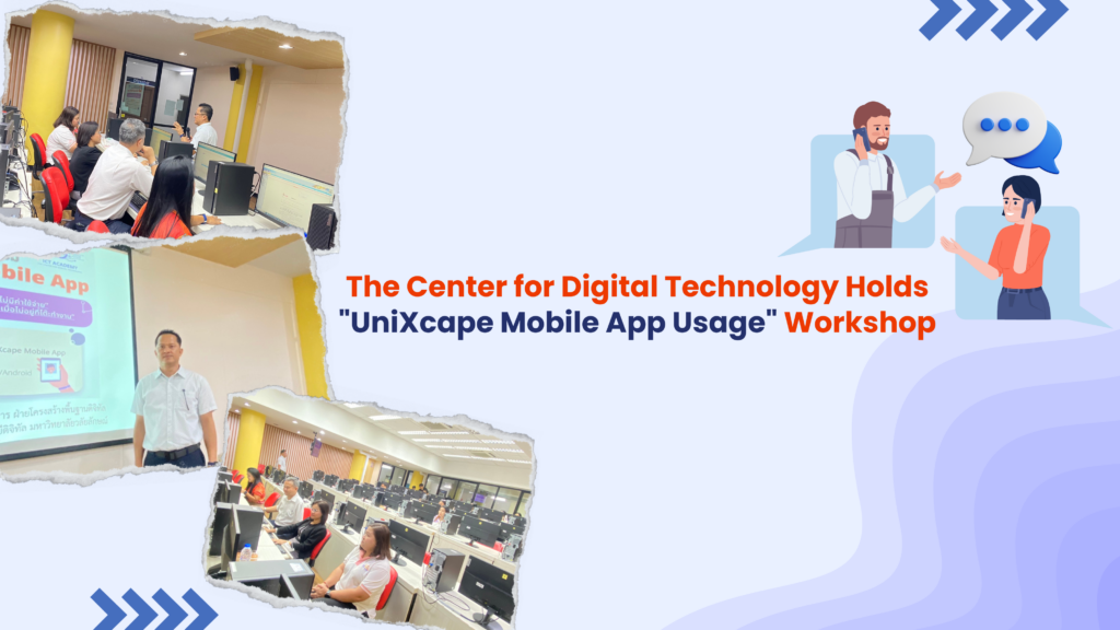 Walailak University The Center for Digital Technology Sets Up Food Stall at "Walailak Songkran Festival: Preserving Traditions 2024"