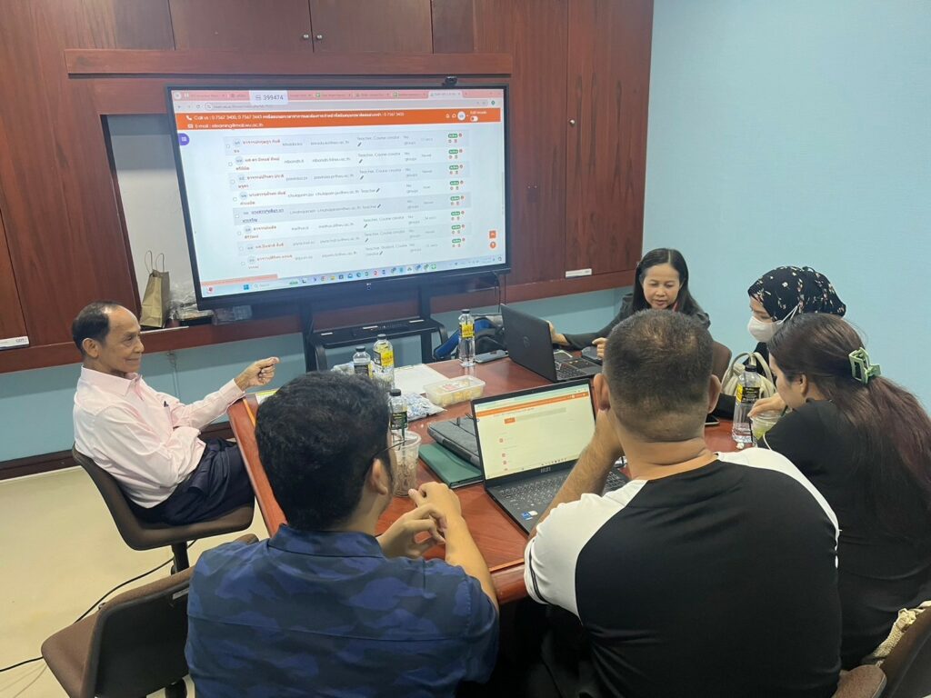 ศูนย์เทคโนโลยีดิจิทัลจัดอบรมหลักสูตรการพัฒนาข้อสอบอัตนัยอัตโนมัติ (Essay auto-grade) ผ่านระบบ WU Exam