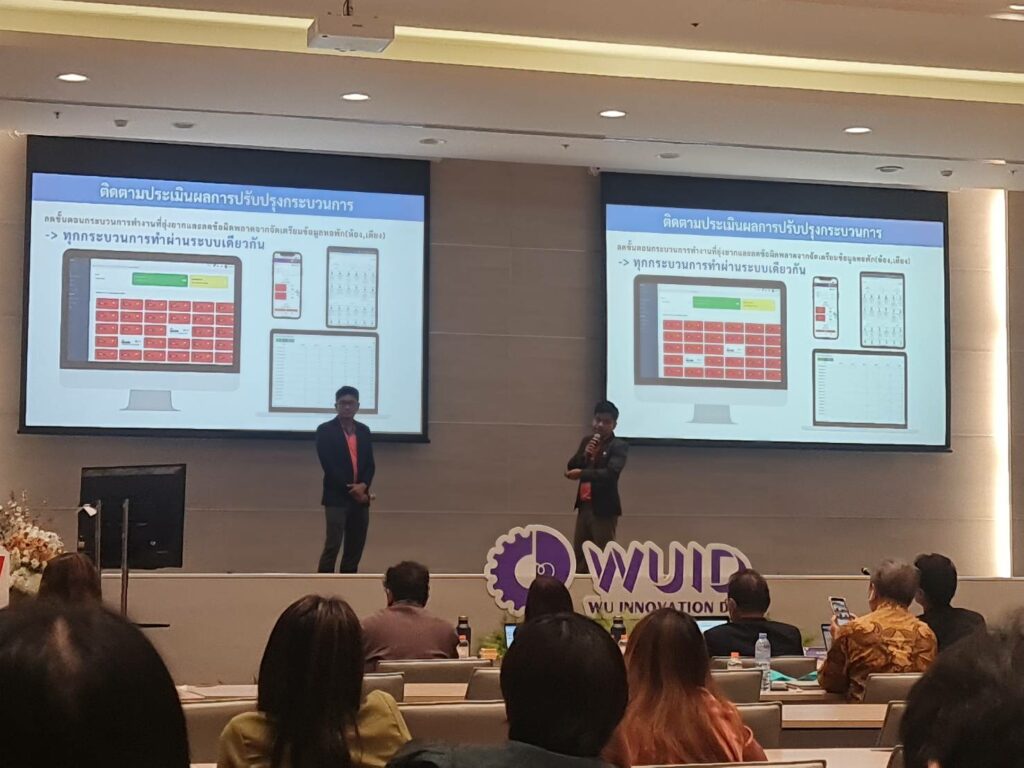 บุคลากร ศูนย์เทคโนโลยีดิจิทัล WU Innovation Day 2024 เวทีพัฒนาศักยภาพบุคลากรผ่านนวัตกรรม มุ่งสู่ องค์กรสมรรถนะสูง (High Performance Organization)