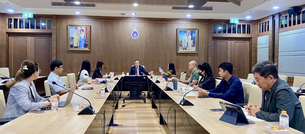 ศูนย์เทคโนโลยีดิจิทัล จัดประชุมคณะกรรมการธรรมาภิบาลข้อมูลประจำมหาวิทยาลัยวลัยลักษณ์ โดยท่านอธิการบดีให้เกียรติเป็นประธานในการประชุม