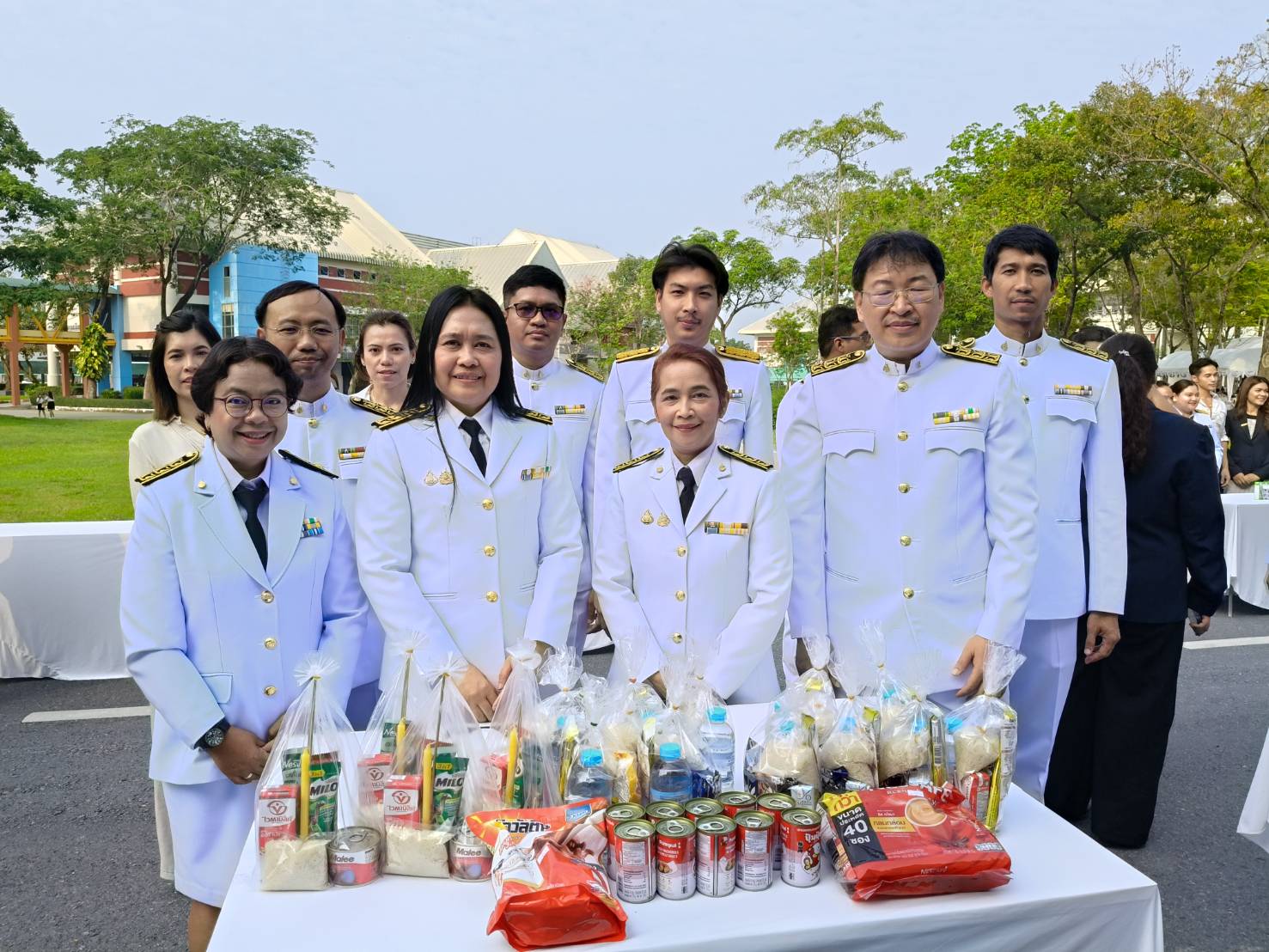 บุคลากรศูนย์เทคโนโลยีดิจิทัลร่วมงานเนื่องในโอกาสวันสถาปนามหาวิทยาลัยวลัยลักษณ์ ครบปีที่ 33