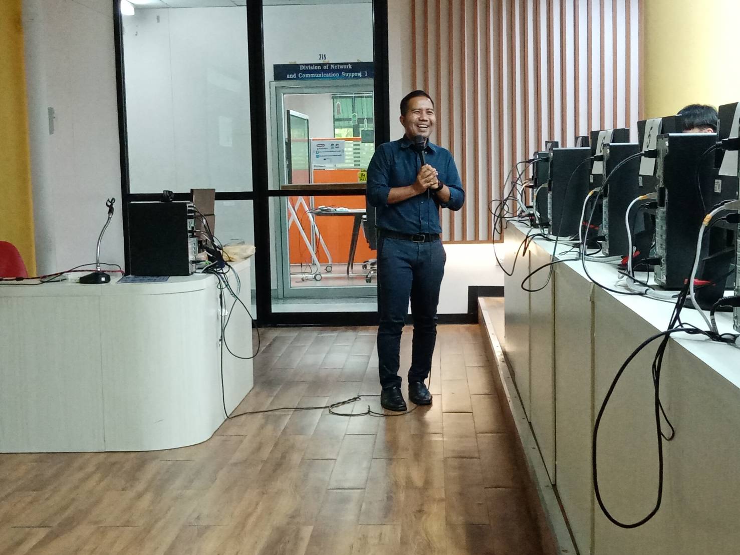 ศูนย์เทคโนโลยีดิจิทัล จัดอบรมเชิงปฏิบัติการ หลักสูตร WordPress for ณ ห้องปฏิบัติการคอมพิวเตอร์ 2